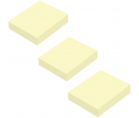 Самоклеящийся блок Berlingo "Ultra Sticky", 50*40мм,  100л, пастель, желтый, LSn_39000, 270271