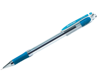 Ручка шариковая Berlingo "I-10" синяя, 0,4мм, грип CBp_4001/133528