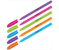 Ручка шариковая Berlingo "Triangle Fuze Stick", 0,5мм, синяя, корпус ассорти CBp_05218/295486