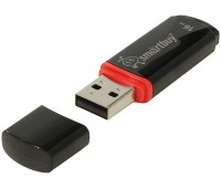Память Smart Buy "Crown" 16GB, USB 2.0 Flash Drive, SB16GBCRW-K черный