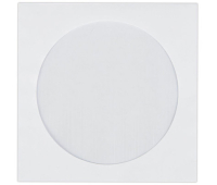 Конверты для CD/DVD (125х125 мм) с окном, бумажные, клей декстрин, КОМПЛЕКТ 100 шт., 201070.100, 512629