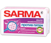Мыло хозяйственное 140 г, SARMA "Против пятен", 11150 603484