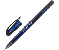 Ручка шариковая масляная BRAUBERG "BOMB GT", СИНЯЯ, прорезиненный сине-черный корпус, узел 0,7 мм, линия письма 0,35 мм, 143345