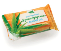 Мыло туалетное 100 г КРАСНОДАРСКОЕ (Меридиан), "Алоэ"