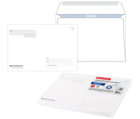 Конверты С4 (229х324 мм), клеевой слой, Куда-Кому, внутренняя запечатка, 90 г/м2, КОМПЛЕКТ 50 шт., BRAUBERG, 112178