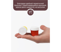 Краски акриловые декоративные Гамма "Хобби", 12 цветов, 20мл, картон. упак., 3012198, 300259