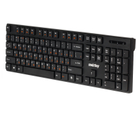 Клавиатура беспроводная Smartbuy ONE 238, мультимедийная, USB, черная 321291