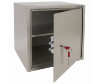 Сейф мебельный BRABIX "D-40m", 400х400х366 мм, 13 кг, ключевой замок, крепление к стене, 291164