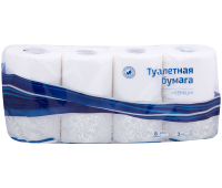 Бумага туалетная OfficeClean "Premium" 3-слойная, 8шт., тиснение, белая 279674