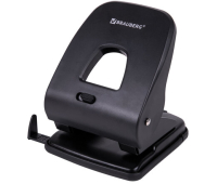 Дырокол BRAUBERG "SX-40", до 40 листов, черный, 229695