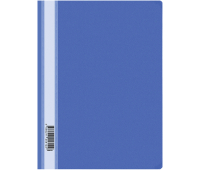 Папка-скоросшиватель пластик. OfficeSpace, А4, 120мкм, синяя с прозр. верхом, 11689/ 240676
