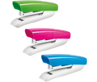 Степлер №10 Berlingo "Blitz" до 10л., пластиковый корпус, ассорти
