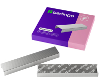 Скобы для степлера №23/8 Berlingo, оцинкованные, 1000шт.