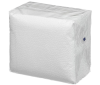 Салфетки бумажные 25х25 см, белые 85шт