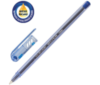 Ручка шариковая масляная PENSAN "My-Pen", СИНЯЯ, корпус тонированный синий, узел 1 мм, линия письма 0,5 мм, 2210 140657