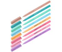 Ручка шариковая Schneider "Tops 505 F" синяя, 0,8мм, корпус пастель ассорти, 150520, 304943