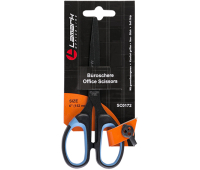 Ножницы 15,9 см с покрытием non-stick лезвий, пластиковые ручки с мягкими вставками, LAMARK SC0172