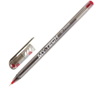Ручка шариковая масляная PENSAN "My-Tech", КРАСНАЯ, игольчатый узел 0,7 мм, линия письма 0,35 мм, 2240/25 143384