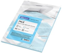 Бумага цветная OfficeSpace pale А4, 80г/м2, 50л. (голубой) 245187