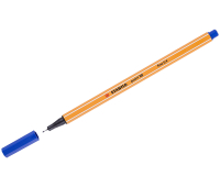 Ручка капиллярная Stabilo "Point 88" синяя, 0,4мм 029025