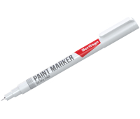 Маркер-краска Berlingo "Uniline PA100" белая, 1мм, нитро-основа