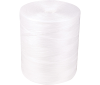 Нить полипропиленовая OfficeSpace, шир. ~6мм, 1000текс, 5000м, 5кг, белая, бобина, 329537
