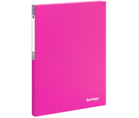 Папка с 40 вкладышами Berlingo "Neon", 21мм, 700мкм, неоновая розовая, AVp_40813, 239889
