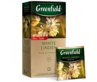 Чай GREENFIELD "White Linden" ,  25 пакетиков по 1,5г 1613491