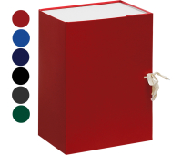 Короб архивный с завязками OfficeSpace разборный, БВ, 150мм, ассорти, клапан картон, до 1400л.