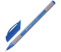 Ручка шариковая масляная BRAUBERG "Extra Glide Soft Grey", СИНЯЯ, узел 0,7 мм, линия письма 0,35 мм, 142929