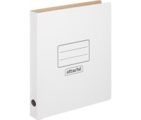 Скоросшиватель картонный Attache A4 до 300 листов белый 1218085