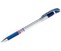 Ручка шариковая Berlingo "Silk Touch 2000" синяя, 0,7мм, игольчатый стержень, грип CBp_07872 243019