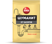 Средство для прочистки канализационных труб 70 г BAGI ШУМАНИТ, для всех типов труб, H-208900-0