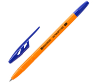 Ручка шариковая BRAUBERG "ULTRA ORANGE", СИНЯЯ, узел 0,7 мм, чернила ГЕРМАНИЯ, наконечник ШВЕЙЦАРИЯ, 143562