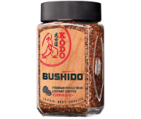 Кофе молотый в растворимом BUSHIDO "Kodo", сублимированный, 95 г, 100% арабика, стеклянная банка, BU09509001, 621829
