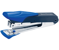 Степлер №10 Berlingo "Power TX" до 20л., металлический корпус, синий, KSn_20110, 305195