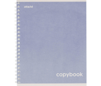 Тетрадь Attache Акварель гребень картон А5 80л фиолетовый 1561986