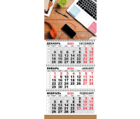 Календарь настенный 3-х блочный "Офис" на 2024 год К704 1772319