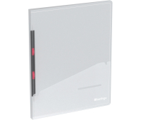 Папка с пружинным скоросшивателем Berlingo "No Secret", 17мм, 700мкм, полупрозрачная, с внутр. карманом, FS4_17991, 338205