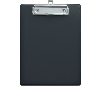 Планшет с зажимом OfficeSpace А5, ПВХ, черный, ПС_49759, 349961