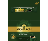 Кофе растворимый порционный MONARCH "Original", пакетик 1,8 г, сублимированный 30шт/уп 623638/374696