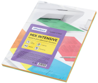 Бумага цветная OfficeSpace intensive mix А4, 80г/м2, 250л. (5 цветов), 373665