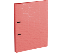 Папка на 2 кольцах Berlingo "Your Way", А4, 24мм, 600мкм, коралловая, D-кольца, с внутр. карманом, RB4_2D892, 369362