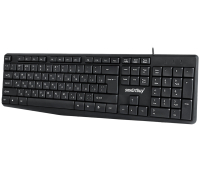 Клавиатура Smartbuy ONE 220, USB мультимедийная, черный, SBK-220U-K, 365513