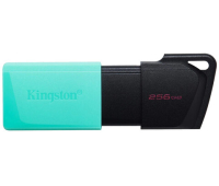 Флеш-диск 256GB KINGSTON DataTraveler Exodia M, разъем USB 3.2, черный/зеленый, DTXM/256GB, 513783