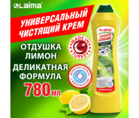 Чистящее средство универсальное крем 780 мл, LAIMA PROFESSIONAL "Лимон", крем (Аналог CIF/СИФ), ТУРЦИЯ, 608662