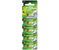 Батарейка GP High Voltage, 27 A, алкалиновая, для сигнализаций, 1 шт., в блистере (отрывной блок), 27AFRA-2C5, 454105