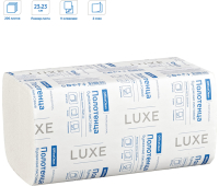 Полотенца бумажные лист. OfficeClean Professional(V-сл) (Н3), 2-слойные, 200л/пач., 23*23см, белые, люкс 374468