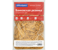 Банковская резинка 1кг OfficeSpace, диаметр 60мм, натуральный цвет 333908