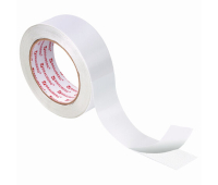 Клейкая двухсторонняя лента 38 мм х 25 м, ПОЛИПРОПИЛЕНОВАЯ ОСНОВА, 90 микрон, BRAUBERG, 606426